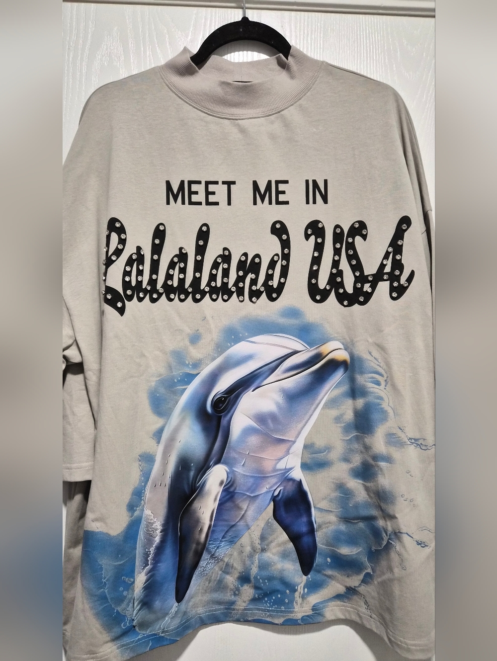 Nwt Lala Lalaland Usa Heavyweight Cotton Dream Tee Size S/M - Picture 3 of 7
